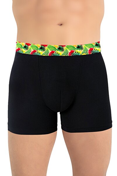 Just inner Men's Boxer with Fruit Pattern (47% Modal - 47% Cotton - 6% Elastane)
