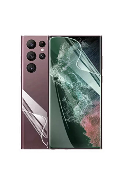 Optim Solution Set Folie Spate Clear-Ecran Anti-GreenRay pentru Samsung Galax...