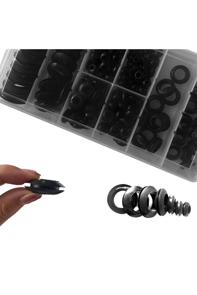 MaxTech Set mixt 200 buc. O-ringuri Cauciuc pentru Protectia Firelor MaxTech®, Conectorilor si Cablu