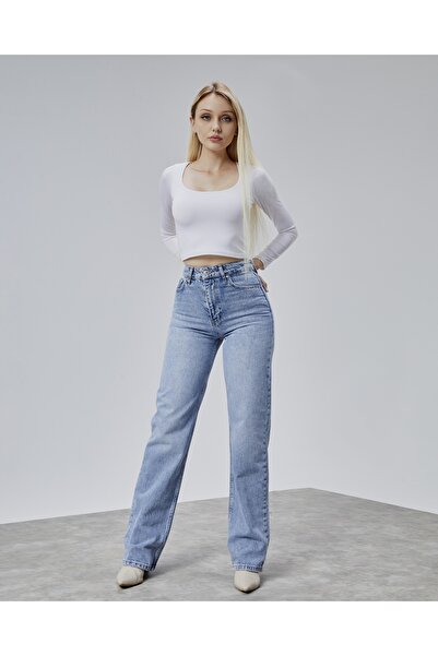 BEJNA Women's Straight Fit Jean