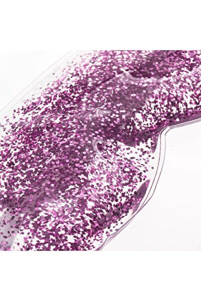 OEM Purple Eye Compress with Glitter Eye Cooler 18cm