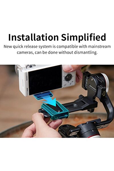 ZHIYUN Crane M3S Combo Gimbal Stabilizer for Smartphone Mirrorless DSLR Camera Action Camera, 3-Axis