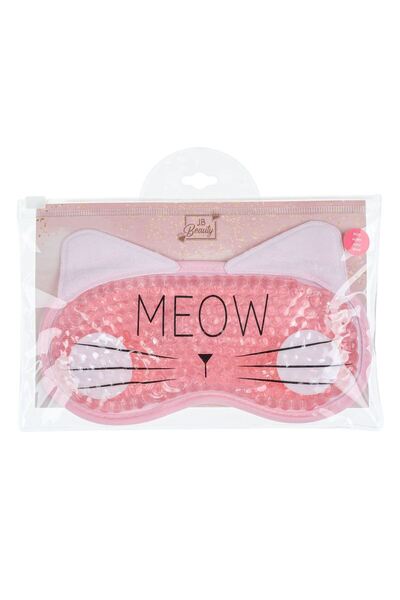 OEM Eye Cooler Pink Cat Ears Eye Compress 19cm