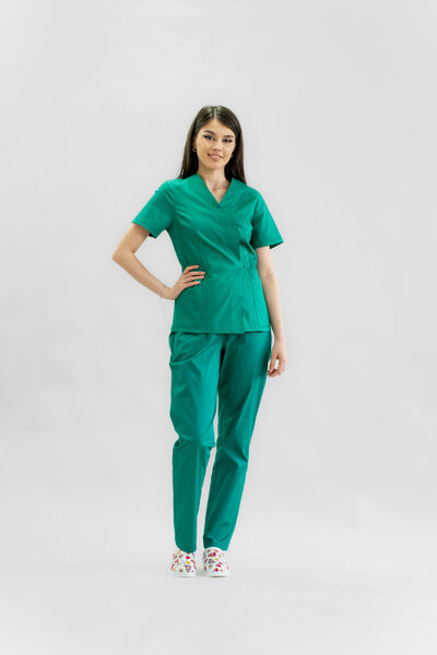 Masstex MEDICAL KIMONO IULIA - GREEN