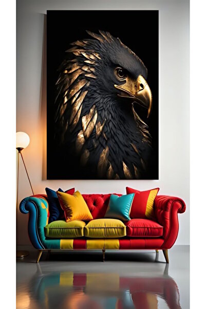 özkacar AUR COLORAT EAGLE V1 Perete de acasă Salon de înfrumusețare Birou Mag...