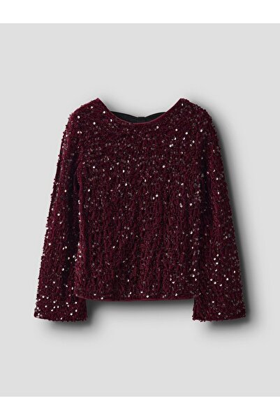 Name it Oberteil mit langen Ärmeln Schleifen-Detail