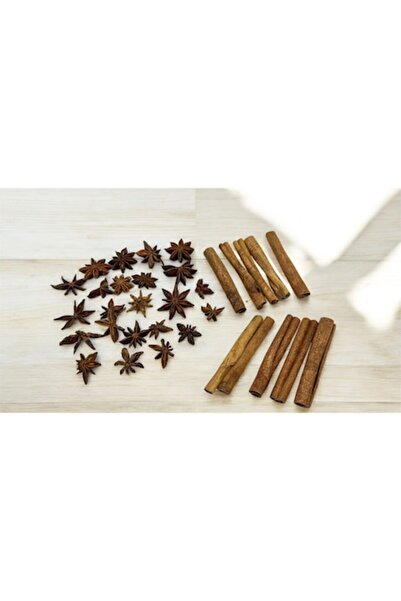 OEM Set decoratiune masa mix batoane scortisoara si anason stelar, 70g, maro