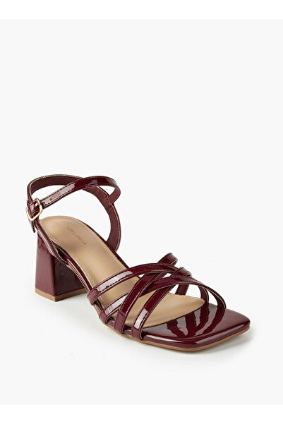 Flora Bella by Shoexpress Women's Block Heel Buckle Closure Sandals