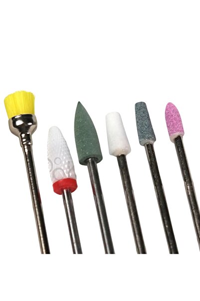 Sibelon Özel 6'lı Kuvars Freze Ucu Seti