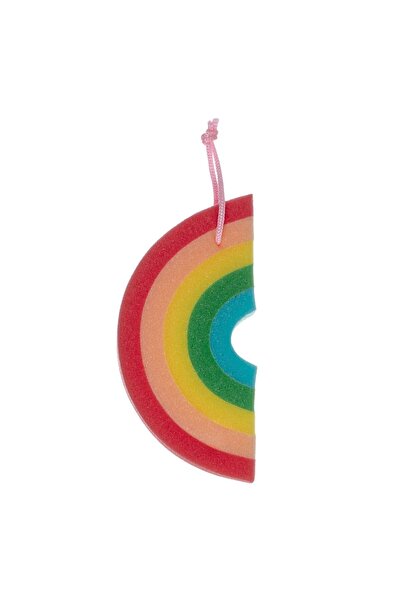OEM Rainbow Bath Sponge for Kids 18.5x9.8x3cm