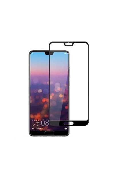 Universal Folie de Sticla Huawei P20 - Acoperire completa ecran, Margini negre