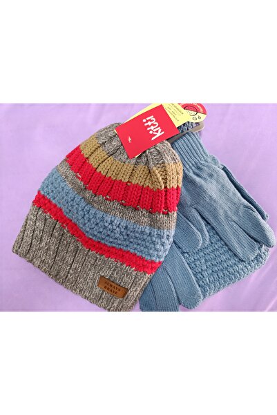 Kitti Scarf, Hat, and Gloves Set, 3-Piece Set, Ages 9-15, with Fleece Lining.