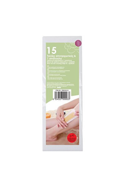 OEM Body Epilation Strips & Spatula - 15pcs