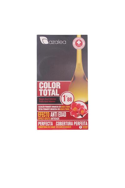 AZALEA Vopsea de par permanenta azelea COLOR TOTAL 1.88 negru albastrui inten...