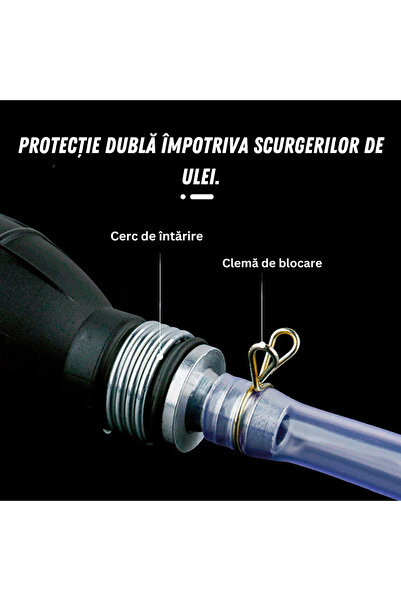 MaxTech Pompa manuala transfer lichide auto MaxTech® Motorina, Benzina, Ulei, Apa 2x futune, 120cm si 80 cm