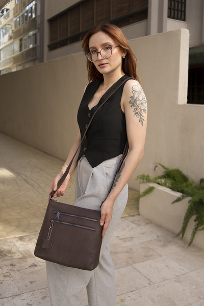 volk 100% Genuine Leather Shoulder Bag