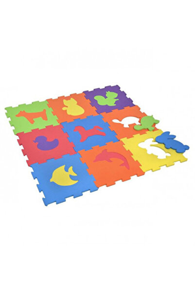 OEM Modular puzzle for the floor, soft and non-slip, contains 9 pieces, Animals