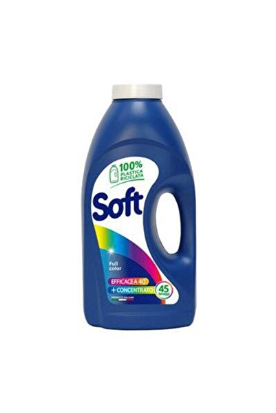 SOFT Detergent lichid pentru rufe colorate Color Piu 2,25 litri, 45 utilizari