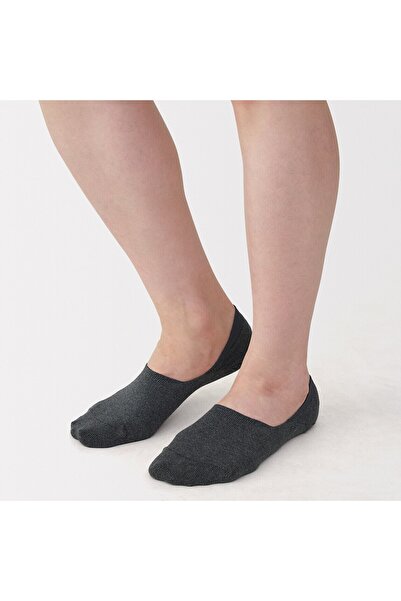 Muji Right Angle Low-rise Sneaker Socks with Heel Rip