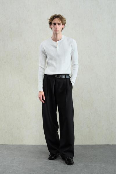 GIESTO ΛΕΥΚΟ ΜΠΛΟΥΖΑ ΜΕ ΚΟΥΜΠΙΑ ΣΤΡΟΓΓΥΛΟΥ ΣΚΙΣΜΟΥ