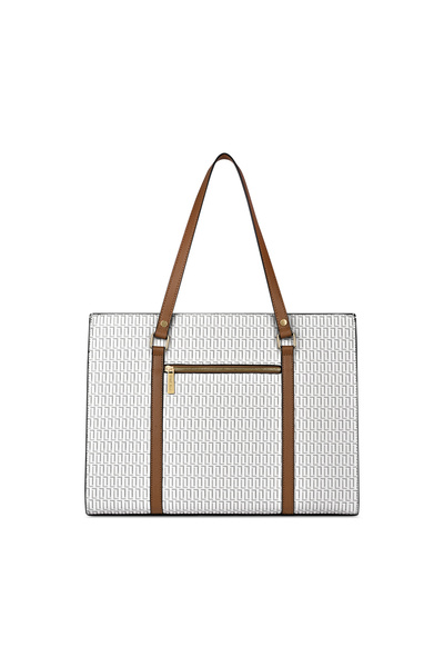 Lavie Luxe Women's Workbox Tote (Offwhite)