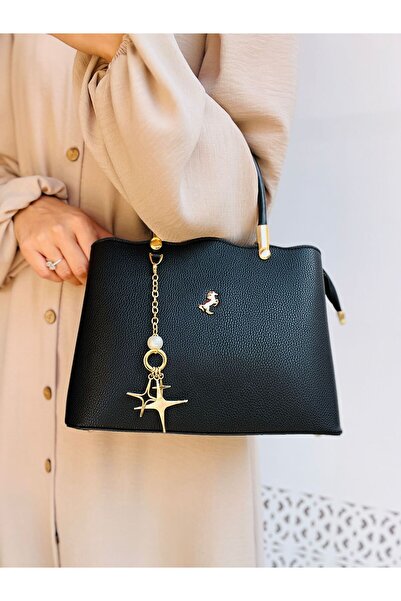 Çanta Trend حقيبة نسائية من الجلد الصناعي من ميامي بولو كلوب مع حزام للكتف واليد