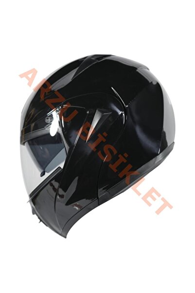 motobisikletim Çene Açılır Vizörlü Kask