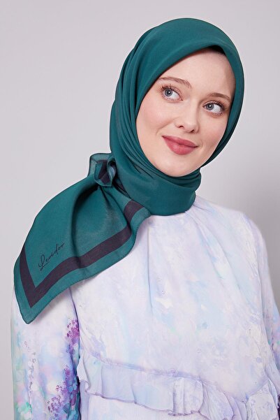 Levidor Emerald Edge Stripe Aura Scarf