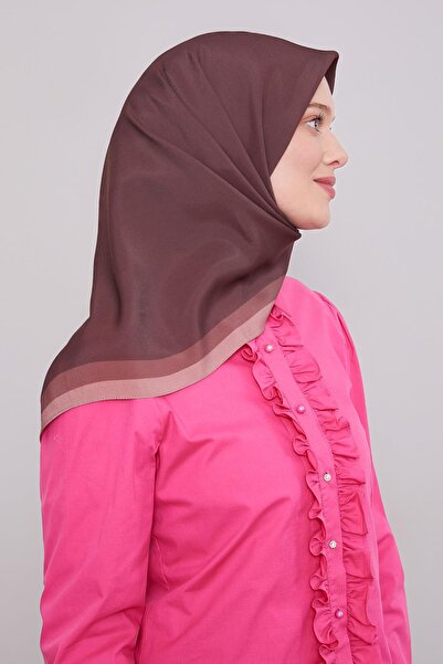 Levidor Plum Edge Stripe Aura Scarf