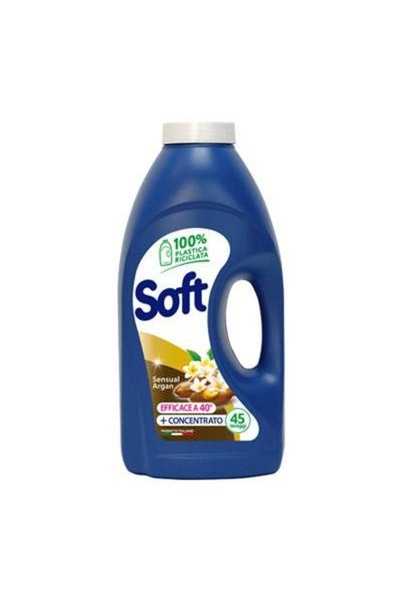 SOFT Argan liquid laundry detergent 2.25 liters, 45 uses
