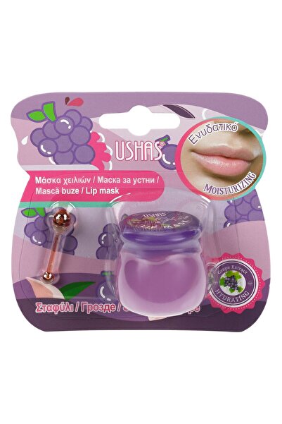 OEM Lip Mask Purple Grape Flavor Lip Mask with Spatula 6g