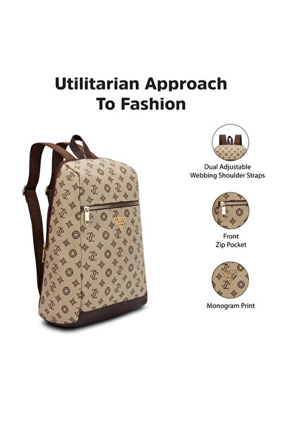 LAVIE SIGNATURE Women's St.Louis Backpack (Taupe)