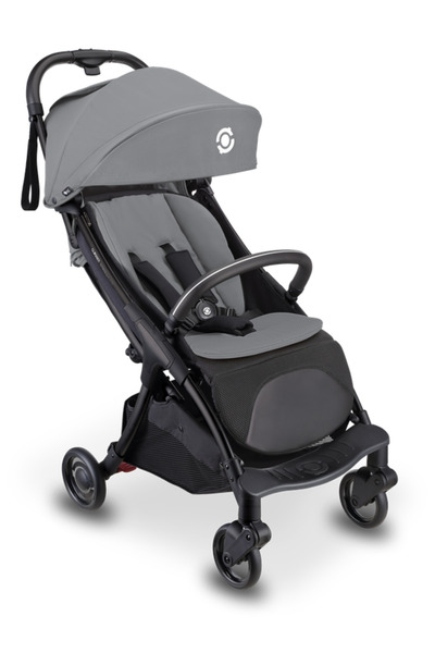 Globber Stroll Lite Adjustable Lightweight Foldable Scooter Stroller – Compact Ride On for Kids – Charco