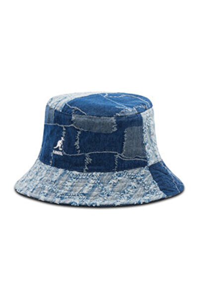 Kangol Γυναικείο καπέλο μπλε KANGOL-K5296 DENIM MASHUP BUCKET MB437 ΜΕΣΑΙΟ ΜΠΛΕ