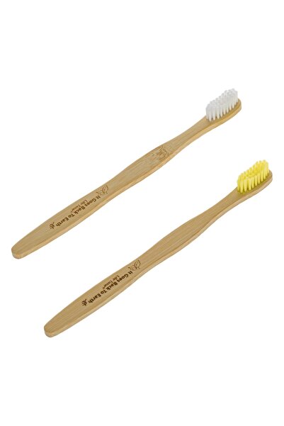 OEM Bamboo Adult Toothbrush - 2pcs