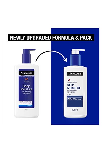 Neutrogena Body Lotion 400ml Deep Moisture New Model