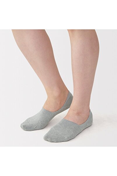 Muji Right Angle Low-rise Sneaker Socks with Heel Rip