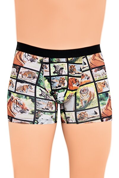 Just inner Ανδρικό μπόξερ με ψηφιακή εκτύπωση (96% βαμβάκι - 4% ελαστάνη)