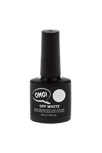 OEM Semi-permanent Nail Polish Ecru Off White - 8ml