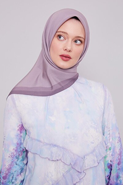 Levidor Lilac Edge Stripe Aura Scarf