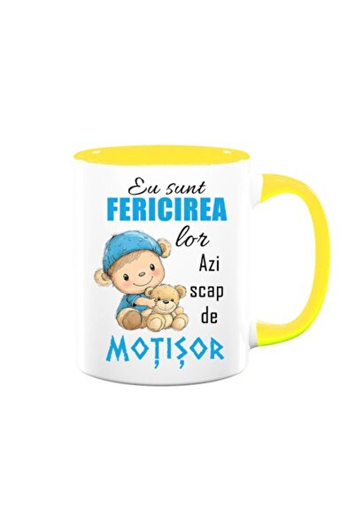 OEM Cană personalizată cu mesajul: „Sunt fericirea lor, astăzi scap de tunsoa...