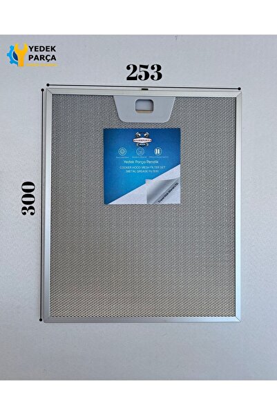 Ozba Ticaret Siemens Uyumlu Davlumbaz 25X30 CM Tek Tırnaklı Aspiratör Yağ Filtre