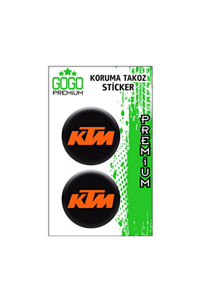 gogo premium KTM KORUMA TAKOZU 4X4 İKİLİ DAMLA STİCKER