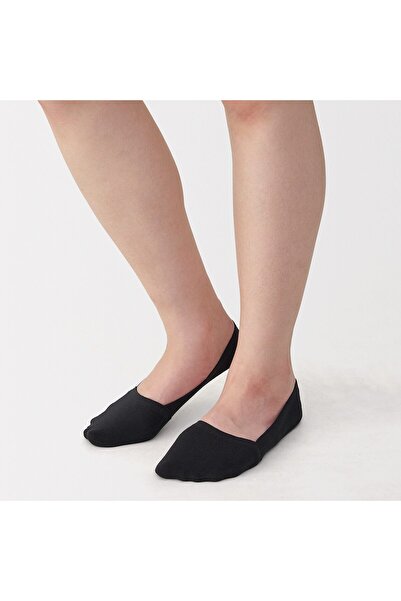 Muji Seamless Toe High-Rise No-Show Socks With Heel Grip