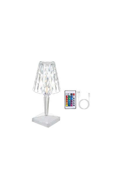 Doty Lampa Precious Diamond Lamp, cu touch si telecomanda, reincarcabila, USB inclus, 16 Culori, 4 moduri