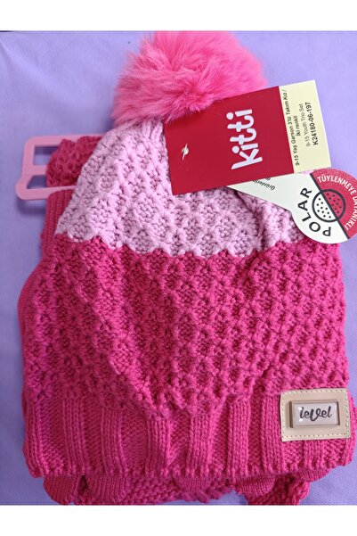 Kitti Scarf, Hat, Gloves 3-Piece Set with Fleece Lining, Ages 9-15