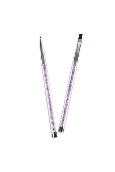 OEM Πινέλα Νυχιών 2 Πάχη - 2 τεμάχια