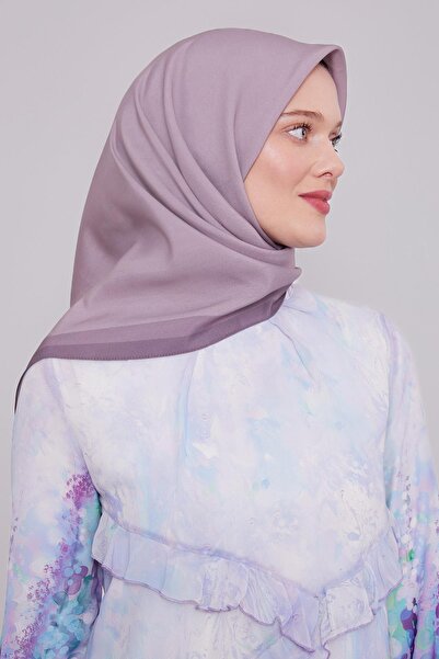 Levidor Lilac Edge Stripe Aura Scarf