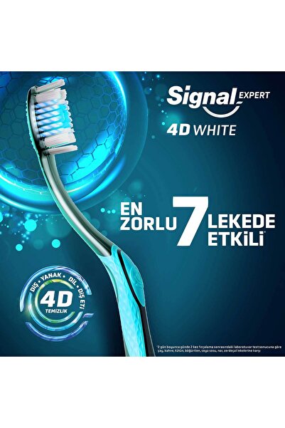 Signal 4D White Expert Diş Fırçası Orta x2