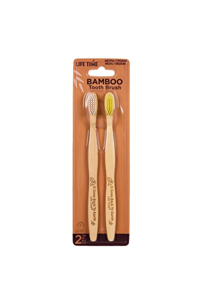 OEM Bamboo Adult Toothbrush - 2pcs